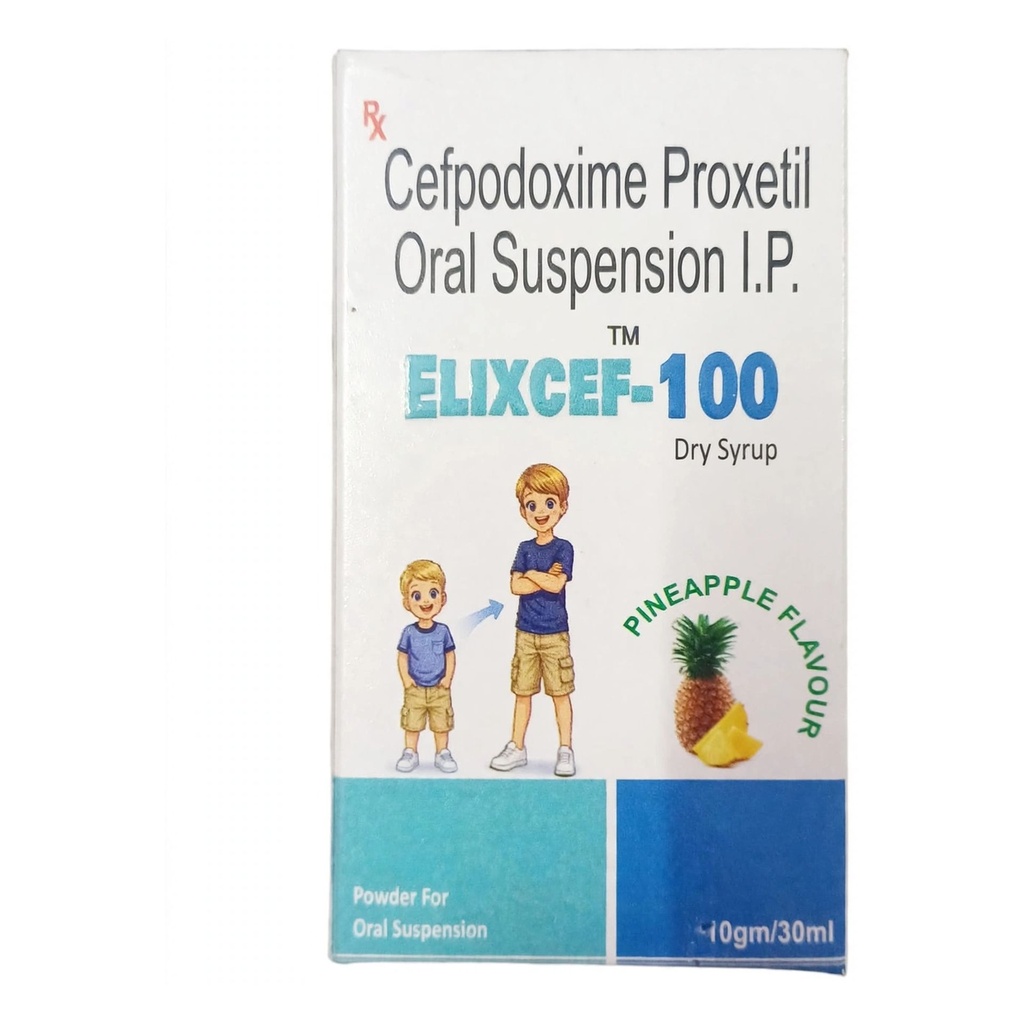ELIXCEF 100 DRY SYPRUP